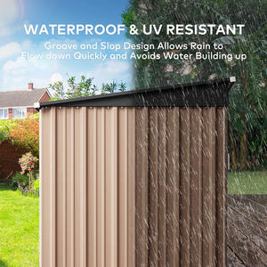 Moderno <span class=keywords><strong>giardino</strong></span> esterno piccolo strumento per <span class=keywords><strong>biciclette</strong></span> casa metallo acciaio impermeabile capannone <span class=keywords><strong>giardino</strong></span> - Product Image 6