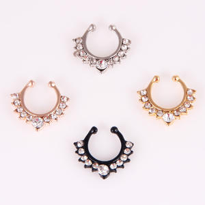 <span class=keywords><strong>Piercing</strong></span> de cristal <span class=keywords><strong>Falso</strong></span> para <span class=keywords><strong>hombre</strong></span> y mujer, <span class=keywords><strong>Piercing</strong></span> de nariz <span class=keywords><strong>Falso</strong></span>, Clip C, BCR, para tabique, <span class=keywords><strong>labio</strong></span>, <span class=keywords><strong>Piercing</strong></span>, aro - Product Image 5