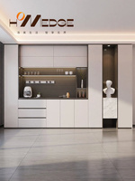 Meuble TV moderne en bois massif en palissandre avec un aspect vieilli, buffet de rangement pour le salon, meuble multimédia
