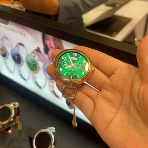 Montre connectée Definite W11, écran AMOLED 1,19 pouces, IP68, batterie 185 mAh, fréquence cardiaque, cycle menstruel féminin, compatible iOS et Android, vert - Product Image 6