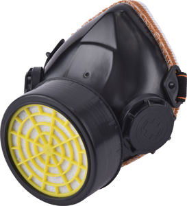 Ponçage aux particules Travail du bois Sécurité Atelier industriel Soudage Minage Anti-poussière de gaz Demi-masque Respirateur réutilisable - Product Image 1