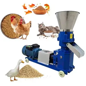 Macchina per la lavorazione del Pellet di mangime per pollame piccola produzione di mangime per suini macchina Pellet