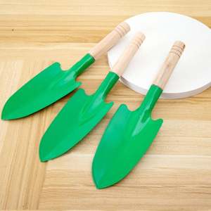 Truelle de jardin à manche en bois, pelle à main en métal durable pour la plantation, le rempotage et le jardinage, cadeaux pour l'extérieur et la maison - Product Image 2