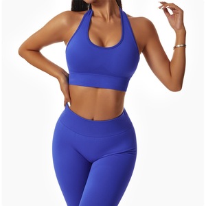 Meisu-Top sin mangas con cuello en U para gimnasio y fitness, Top sin mangas sexy para yoga, sujetadores deportivos para mujer - Product Image 6