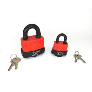 Cadenas à clé en acier laminé incurvé, durable, anti-poussière, avec couvercle en plastique étanche - Product Image 6