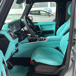Kits de mise à niveau complets pour l'intérieur de la Classe G W464, style B, accessoires de tuning automobile, <span class=keywords><strong>volant</strong></span> avec levier de vitesses personnalisé pour W463 G WAGON - Product Image 4