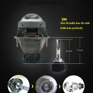 หลอดไฟ LED 45W 6000K 3000K สำหรับรถยนต์ รุ่น D2H ใช้กับชุดไฟหน้าโปรเจคเตอร์ Hella5 Bi LED - Product Image 5