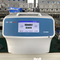 Centrifugeuse à grande vitesse de laboratoire de vente chaude avec le rotor d'angle 6x50ml, adaptateur de 15ml