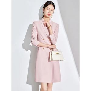 Vestido ajustado de manga larga para mujer profesional 2024 nueva moda ropa de trabajo de viaje con tentación de viajero - Product Image 2