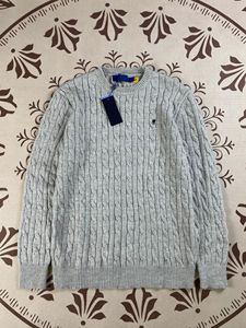 <span class=keywords><strong>Pull</strong></span> tricoté chaud automne-hiver pour femmes et hommes, avec broderie et col torsadé, idéal pour les couples (photo réelle) - Product Image 6