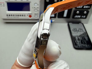 Factory Wholesale Luxury Men's 3K Mechanical Watch 40mm Integrated Sapphire <b>Crystal</b> Mirror Stainless Steel Band Power Reserve - Product Image 4