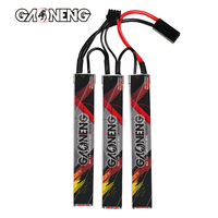 GNB GAONENG 1200MAH 3S 11.1V 30C 60C RC LiPo Batterie AirSoft Mini Tamiya connecteur