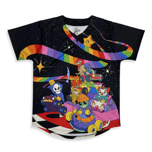Vente en gros pas cher Maillot de baseball personnalisé Grande taille Vêtements de sport avec motif de sublimation Street Wear Uniforme - Product Image 2