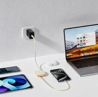 Harga Pabrik Grosir Kabel Data Charger USB C ke Type C 240W Retractable Terbaru untuk Samsung iPhone Android