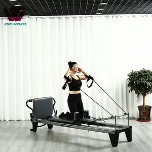 High Quality Gym Fitness Equipment Pilates Half Trapeze Machine Aluminum Pilates Reformer With Tower