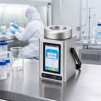 Compteur de particules d'air liquide FKC-VI, instrument portable d'échantillonnage environnemental microbien, écran tactile 5,0 pouces, batterie 8000 mAh pour