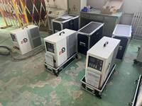 Banco de carga ficticia tipo contenedor de 100KW, AC240V-480V, refrigerado por aire, para pruebas de puesta en marcha de centrales eléctricas