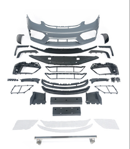 Kit de carrosserie large adapté pour 718 981 Boxster à Spyder <span class=keywords><strong>Carman</strong></span> à GT4 GT4RS pièces automobiles PP fibre de carbone humide lèvre arrière d'échappement d'aile arrière - Product Image 3