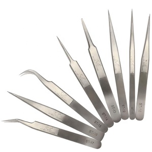 Top qualité Vetus pincettes droites et courbes ST-11-17 D'origine <span class=keywords><strong>Suisse</strong></span> De Qualité pour le salon professionnel extension de cils - Product Image 5