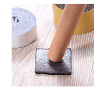 Rouleau de meubles en feutre, couvre-pieds de Table, autocollants de canapé, tapis coulissant en feutre, protecteur de sol