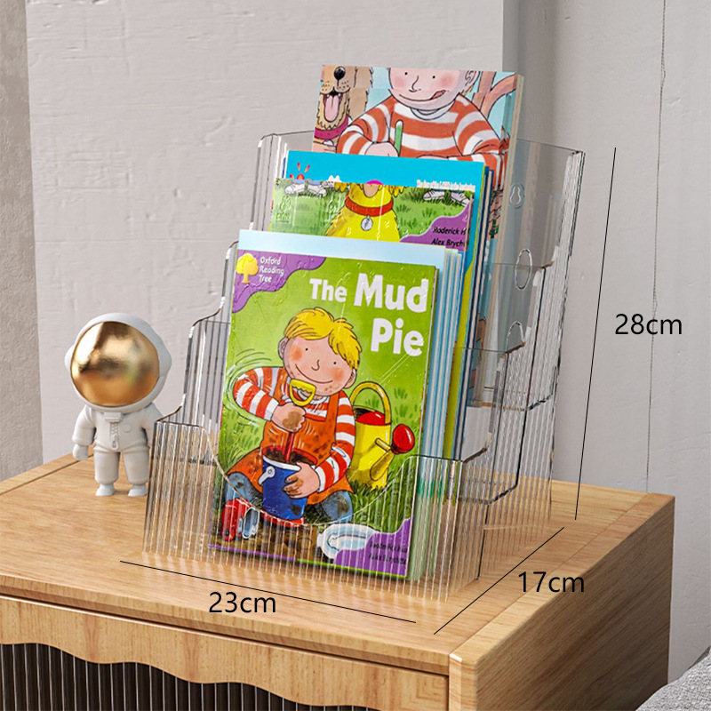 Transparent Picture Book Display Stand - 1 piece