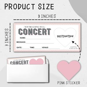 Carte à gratter personnalisée pour concert, impression de billets à gratter, bon d'entrée promotionnel pour événement, billets avec estampe dorée, papier cartonné couché - Product Image 2