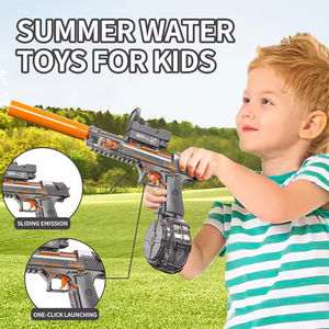 <span class=keywords><strong>Desert</strong></span> <span class=keywords><strong>Eagle</strong></span> 2 in 1 pistola ad acqua elettrica per esterni nuovi giocattoli automatici per bambini in plastica giocattolo elettronico per bambini - Product Image 4