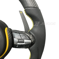 Volant chauffant en fibre de carbone style LCI Plug & Play pour BMW F30 F32 E70 E72 E90 E92 E93 F80 F10 F12 F20 F22 F36 M3