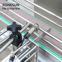 Machine de remplissage automatique ZONESUN à servomoteur pour sauces piquantes, ketchup, confiture, lotion, crème cosmétique, shampoing, miel, bouteilles, liquides et pâtes