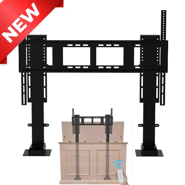 Fits Max 100 Inch LCD LED Furniture Drop Down Motorized Tv Stand Mechanism with Remote Hideaway Outdoor Tv Lift Cabinet