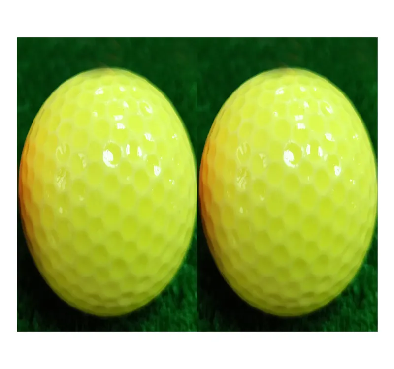 トーナメント品質の2層カラフルゴルフボール