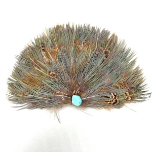 Accessoires de chapeau en forme d'éventail au design personnalisé, plumes naturelles, plumes artisanales pour chapeaux, décoration de vêtements - Product Image 4