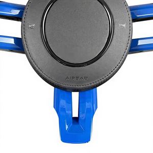 Volant en carbone forgé sur mesure GT pour <span class=keywords><strong>Ford</strong></span> Mustang S550 - Chauffant, écran LED et poignées en Alcantara - Product Image 5