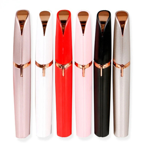 Wholesale Eyebrow Trimmer <b>Face</b> Hair Mini Portable Women Body <b>Shaver</b> Remover Blade Eye Rechargeable - Product Image 4