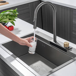 Fregadero de cocina de acero inoxidable 304, blanco, grande, de un solo seno, para lavar verduras, fregadero doméstico para lavar platos - Product Image 4