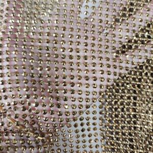 Tela <span class=keywords><strong>de</strong></span> red elástica <span class=keywords><strong>de</strong></span> diamantes <span class=keywords><strong>de</strong></span> imitación redondos con piedras preciosas <span class=keywords><strong>de</strong></span> cristal dorado brillante para ropa <span class=keywords><strong>Sexy</strong></span> <span class=keywords><strong>de</strong></span> mujer DIY - Product Image 4