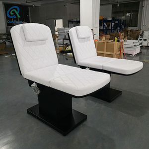 Tempat tidur Facial Salon kecantikan, tempat tidur pijat bingkai logam Modern mewah dapat disesuaikan pabrik 2023 - Product Image 3