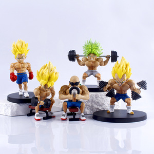 Figurine de personnage de dessin animé musclé, modèle de guerrier de fitness, boxe et haltérophilie, jouet de collection GK, ornement, vente en gros - Product Image 2
