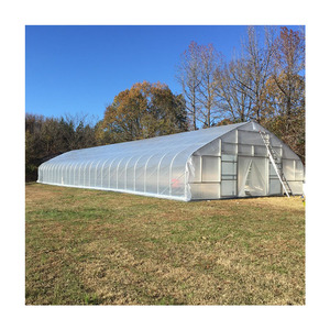 Invernadero agrícola de película de plástico PE de un solo tramo pequeño de alta calidad para sistema de riego y cultivo de hongos - Product Image 2