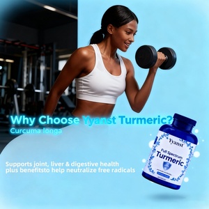 Private Label Turmeric Root Capsules Support Joint Health Support <b>Liver</b> Detox Promote Digestion Capsules - Product Image 5
