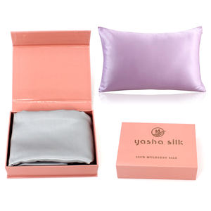 Taie d'oreiller en <span class=keywords><strong>soie</strong></span> de mûre pure 100, housse d'oreiller en <span class=keywords><strong>soie</strong></span> pure, oreiller en <span class=keywords><strong>soie</strong></span> avec fermeture éclair - Product Image 1