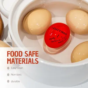 Gloway Wholesale Popular Promotional Kitchen Gadget Egg Boiler Timer Egg Cooker Timer Color Change Egg Tools