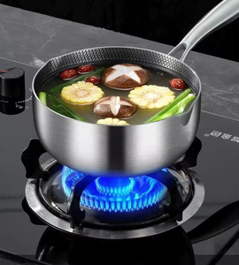 หม้อไอน้ำทำอาหารแบบไม่เคลือบสีหม้อสแตนเลส316สำหรับทำอาหารหม้อแบบไม่ติดกระทะเครื่องครัวสำหรับทารกนม - Product Image 6