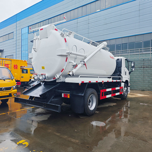 รถบรรทุก ISUZU GIGA 4x2 12 ตัน สำหรับดูดสิ่งปฏิกูลแบบเจ็ท 10 ตัน พวงมาลัยขวา รถดูดสิ่งปฏิกูลแบบถังสุญญากาศ รถบรรทุกถังเก็บของเสีย - Product Image 5