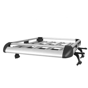 Portapacchi da Tetto in Alluminio+ABS di Alta Qualità OEM, Colore Argento, Capacità 75kg <span class=keywords><strong>per</strong></span> SUV - Product Image 1