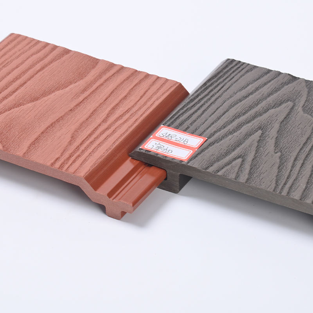 Fireproof Outdoor WPC Wood Plastic Composite Wall Panel Exterior Decorative Panels
