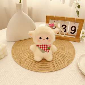 Peluche Adorabile e Profumato a Forma di Pinguino o Procione, in Plastica PP e Cotone, Dimensioni Palmare, con Portachiavi a Borsa e Funzione Bambola - Product Image 2