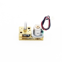Moteur pas à pas miniature à aimant permanent 5,0 V CC, axe de 3,0 mm, précision 2 phases 4 fils, 8 mm, avec boîte de réduction 50:1