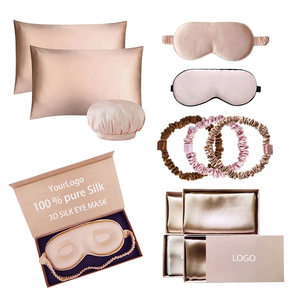 <span class=keywords><strong>Federe</strong></span> di Lusso in Pura Seta di Gelso Naturale 6A da 25mm/22mm, Set Regalo - Product Image 5