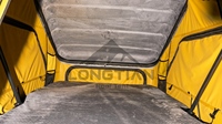 Tente de toit ABS avec coque résistante au jaunissement UV, doublure anti-condensation, canal de drainage, rangement à crochets, 2 places, OEM